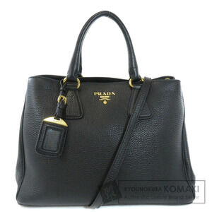 Prada Vitello Daino tote bag Calfskin black leather